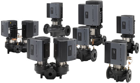 Насосы Grundfos TP TPE